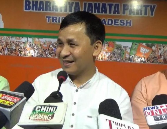 ‘IPFT and TIPRA MOTHA both are using people’s sentiment for Politics’ : MP Rebati Tripura