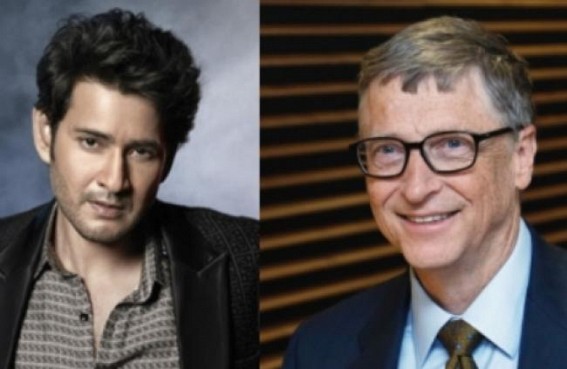 Bill Gates begins to follow Mahesh Babu on social media