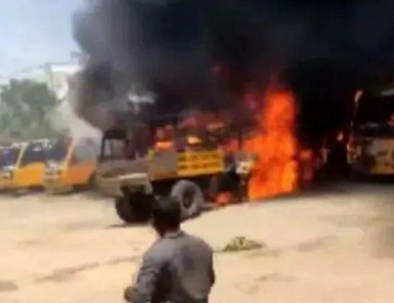 Student suicide case: 2 teachers held after violent protests in TN's Kalakurichi