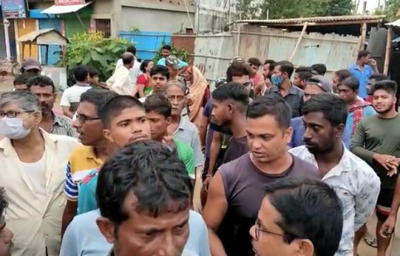 Hira Era ! Law and Order Deteriorated! A man stabbed two in Agartala border area in broad Daylight