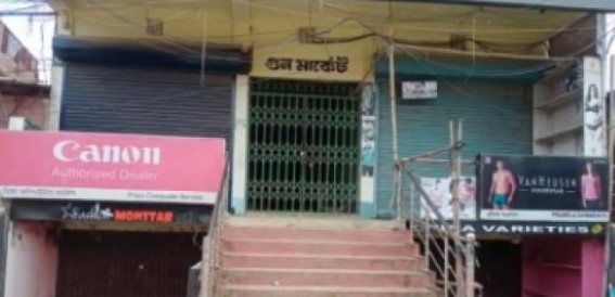 Partial response to Congress sponsored 24-hr shutdown in Tripura