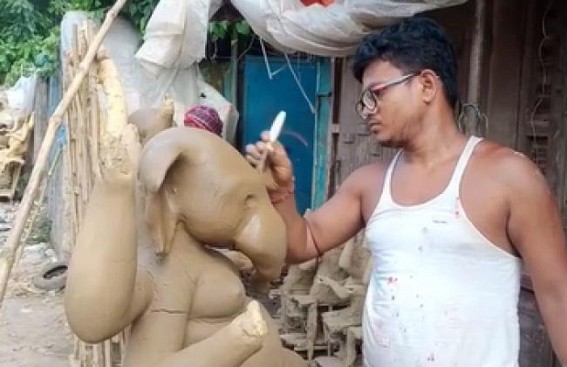 Tripura gears up to welcome Goddess Durga