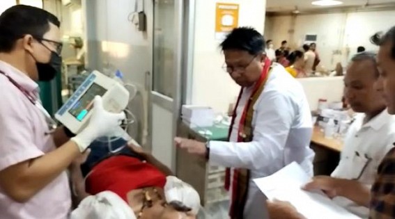Many BJP activists met with an accident while returning home after attending BJP’s program from Khumlwng
