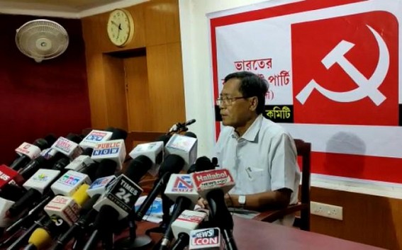 '30% Per Capita Income rise is a blatant lie by J.P. Nadda' : Jitendra Chowdhury