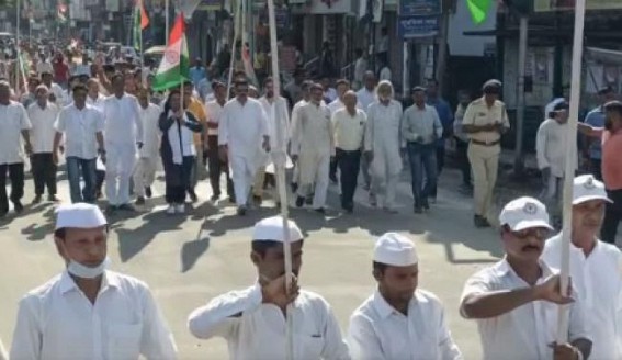 Tripura Congress held ‘Bharat Joro’ rally