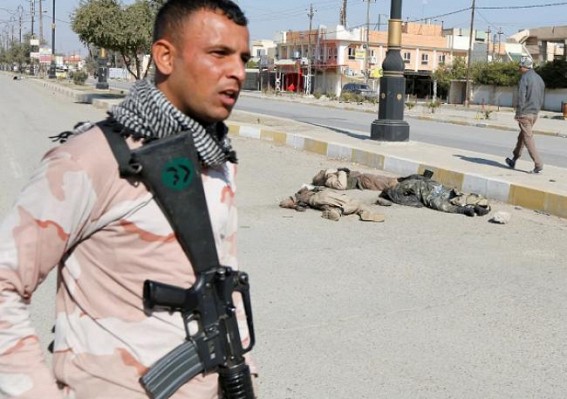 Iraqi soldier, 2 IS militants killed in clashes near Baghdad