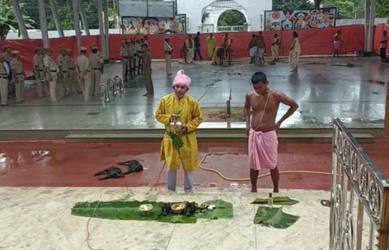 Animals were killed for ‘sacrifice’ ritual on Maha Navami