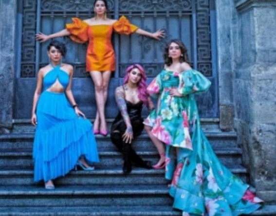 How Maanvi, Bani, Sayani plunge into a freezing lake for 'Four More Shots Please!'