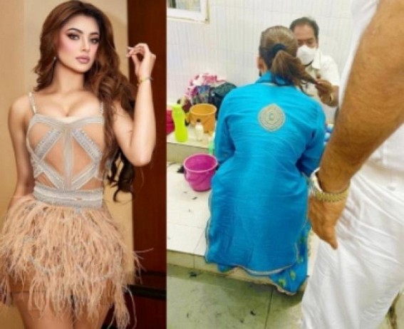 Urvashi Rautela 'chops off hair' in support of Iranian women