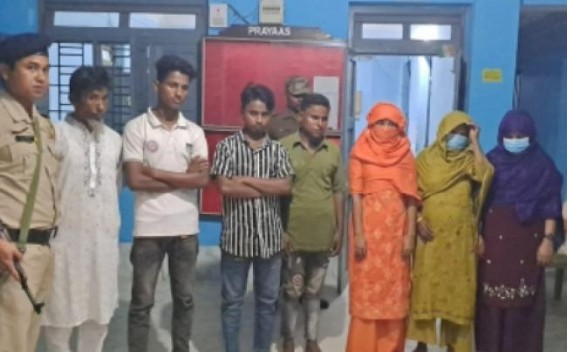 7 Rohingyas held in Tripura
