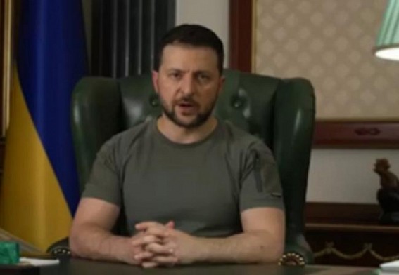 Russian forces committed war crimes in Kherson: Zelensky
