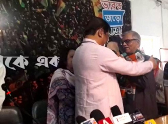 Tripura BJP spokesperson joined Congress