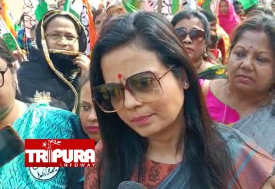 Trinamool MP Mohua Moitra hammers Tripura BJP on ‘Missed Call Jobs’ Promise : Says, ‘BJP’s promises are just Fairy Tale Stories’ from 'Thakurma's Jhuli'