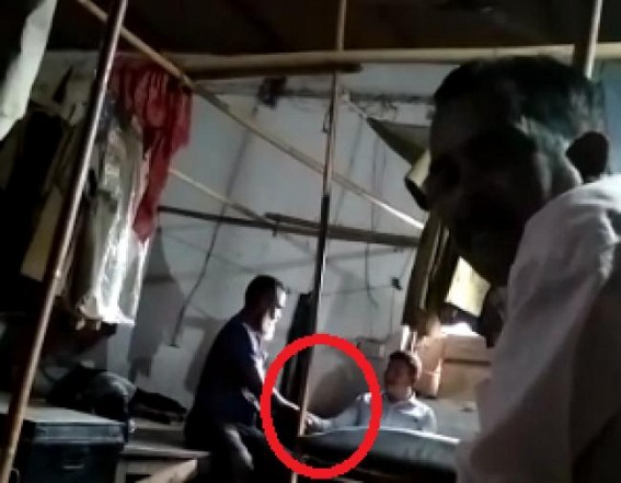Video of Bishalgarh Police accepting Bribe goes Viral