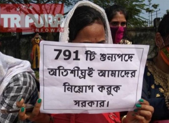 Pending Jobs, Undeclared Interview Results generate Frustration among Job Aspirants in Tripura : Tripura Govt assures more 400 Job Vacancies and new Recruitments in Teaching