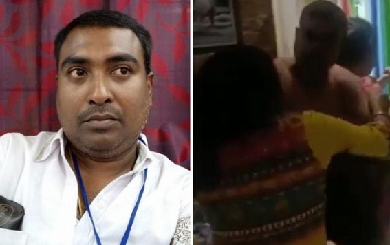 Shreshtha Tripura : Locals busted  Illegal Prostitution Racket at BJP Leader Nipu Ghosh's House