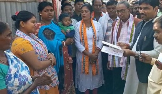Tripura BJP leaders facing Public Questions for massive numbers of ‘Unfulfilled’ Demands in Door to Door Campaigning