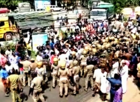 Tension in Kerala as protests against port project turn violent