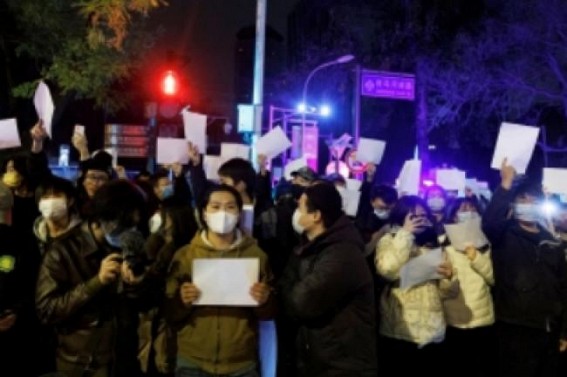 Clashes in Shanghai as protests over China's zero-Covid policy continue