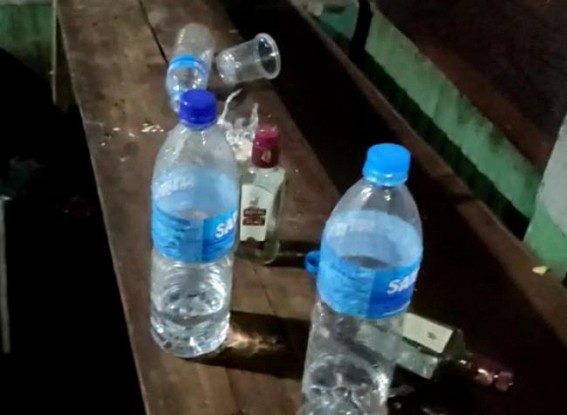 Police seized shops that were selling Liquors illegally