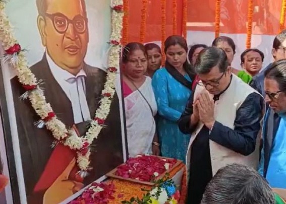 BJP paid Tribute to Dr. B.R.Ambedkar without following his Ideology