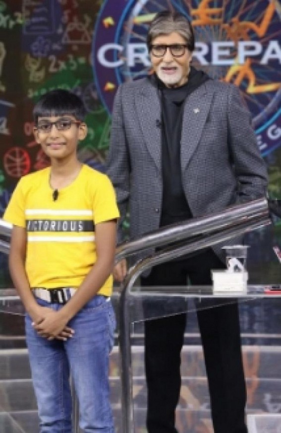 'KBC 14' contestant, all of 11, amuses Big B with his conversation