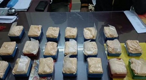 Two Detained by Police with Brown Sugar Worth 1 Crore in Sonamura