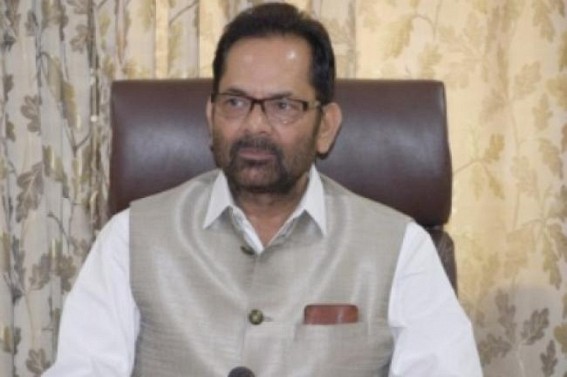 Muslim votes are being 'chewed like chewing gum', says Mukhtar Abbas Naqvi