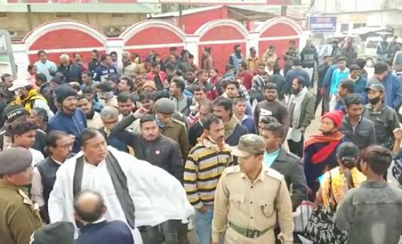 BJP threatened Bus Drivers not to go to Congress’s Rally: Situation Tense in Badharghat