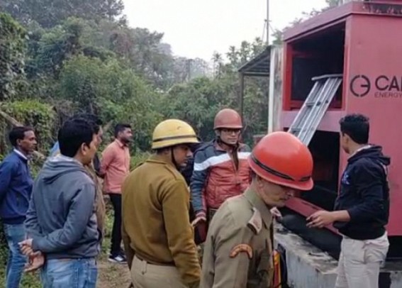 Sudden fire incident generated tension at GB Hospital : No Damage reported