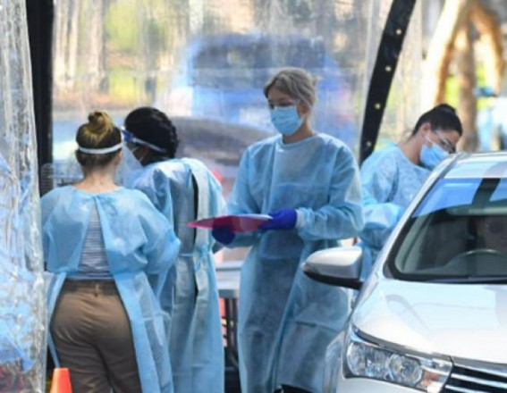 Australian states break grim records for Covid cases