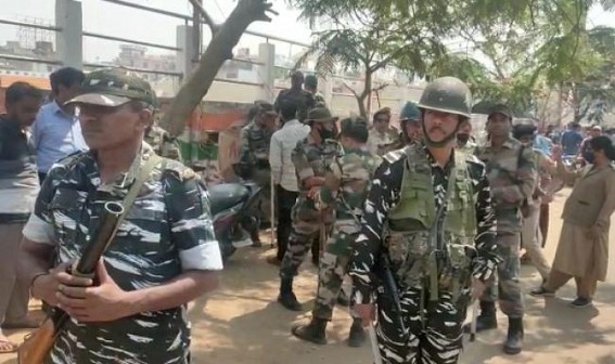 Thousands of Police deployed near Astabal stadium to obstruct 10,323 teachers 