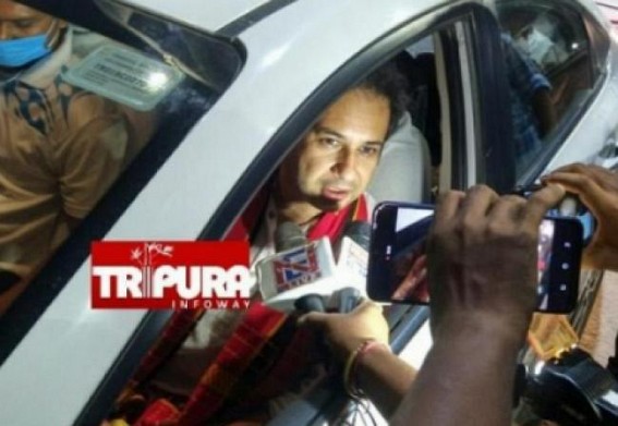 Pradyot Manikya Denounced Turncoat Critics’ Noise over his all Political Steps