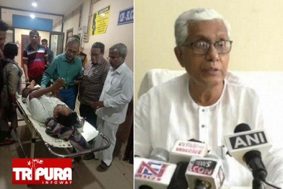 After CPI-M party members brutally attacked at Camper Bazar, Ex-CM Manik Sarkar slams CM Manik Saha for saying ‘Law & Order condition is very good in Tripura’