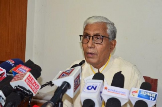 ‘BJP making Agriculture Development's Fake-Story after sending a Truck on Pineapple to Abroad’ : Manik Sarkar