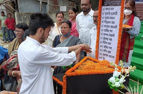 13 TMC workers were killed on 13th July 1993 on Calcutta Highway, TMC paid Tribute in Tripura
