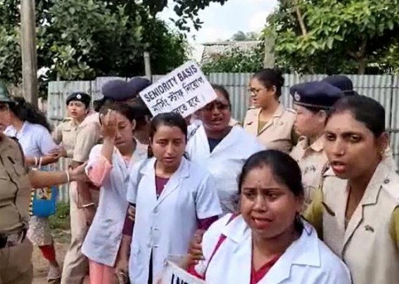 Over 5000 ANM, MPW, Staff Nurses unemployed in Tripura : No Recruitment since BJP's Double-Engine Govt formation 