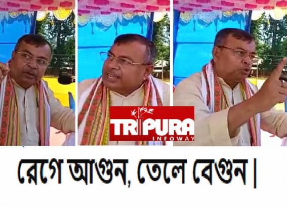 After Wife’s Job-Extension News Published in Media, Ratan Lal Nath in Bad Mood: Scolded Students for Talking during his Speech