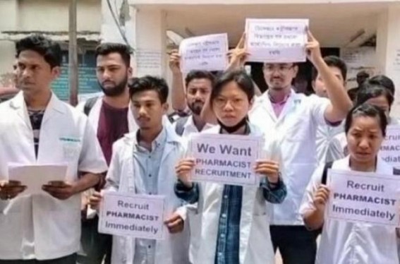 No Sign of Pharmacists Recruitment after Tripura BJP Govt had announced twice about 200 Pharmacists’ Recruitment
