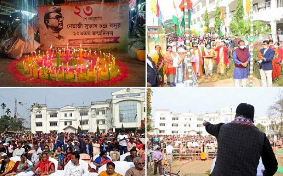 Attempt Curtailment of Opposition Voice in Tripura on Netaji’s Birthday: Netaji’s Own Party 'Forward Bloc' members were not allowed to organize Programmes due to Covid but No Rule Applied for CM, Education Ministers’ Programmes, Mass Gatherings 