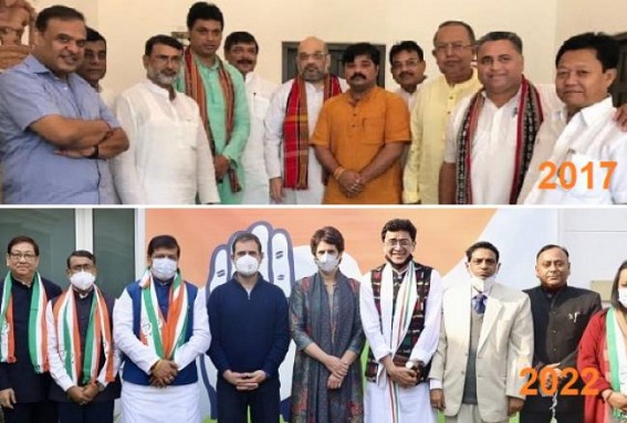 History Reversing: Tripura BJP tasting Own Medicine as BJP MLAs Joined Congress : More MLAs in Row