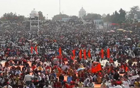 CPI-M's massive rally in Astabal Stadium 