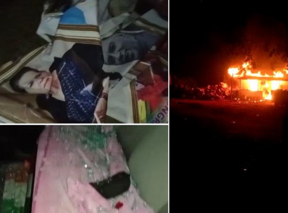 Dozens of Violence incidents were reported in Tripura after BJP’s Victory in various states