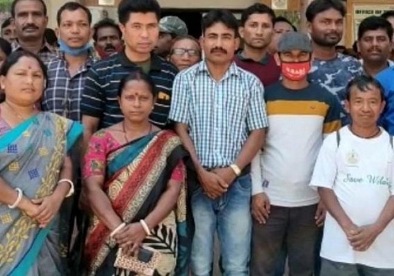Many Contractual Employees' Salaries Pending in Tripura 