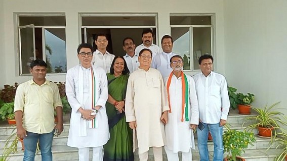 Brutal Attack on Congress by-poll candidate Sudip Roy Barman : Congress party leaders met CEO Kiran Gitte