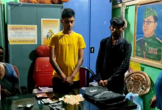150 containers of Brown Sugar Seized, 2 held 