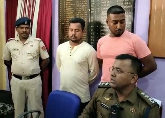 2 arrested in Natunnagar Firing case along with arms from Sinahani area under Natunnagar PS