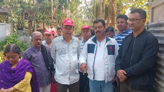 CPI-M held a Door-to-door campaign in Kailashahar