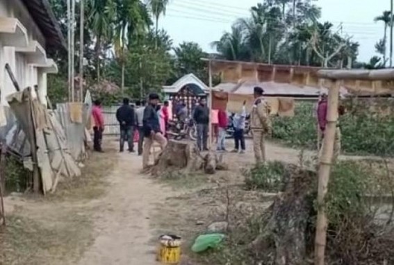 Belonia: Bomb like items recovered in Jail Road area, fear generated among locals Belonia: Bomb like items recovered in Jail Road area, fear generated among locals