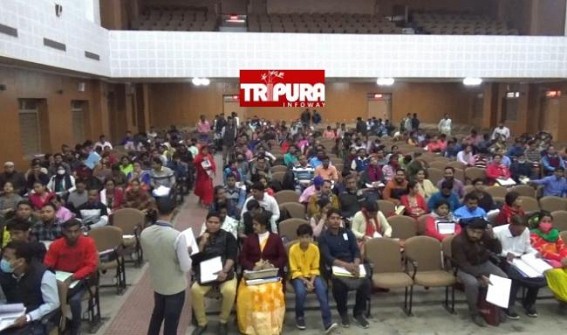 736 Offer Letters were distributed in Tripura from the Director of Elementary Education